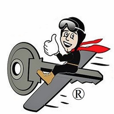 The Flying Locksmith of Greater Philadelphia logo