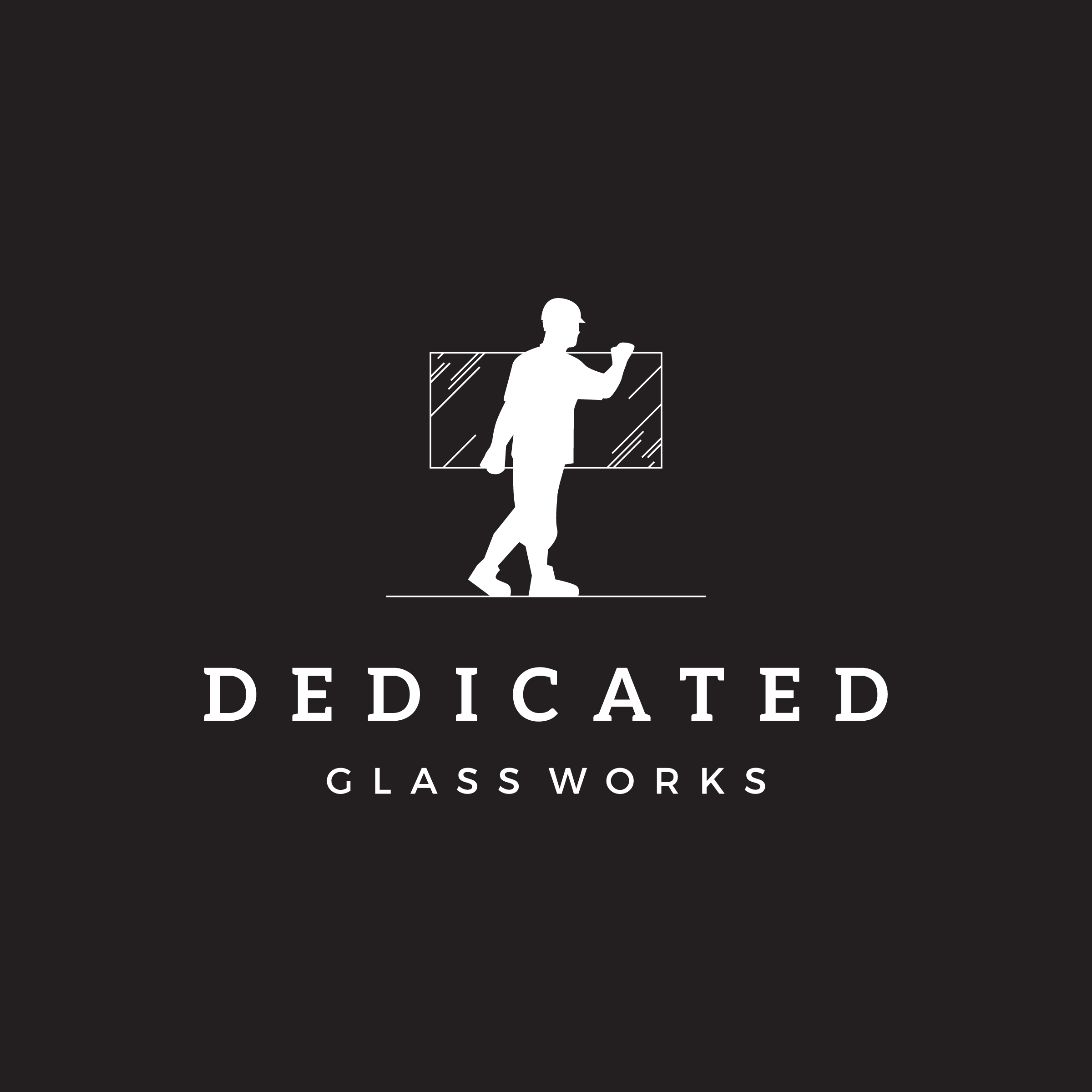 Logo for Dedicated Glass Works