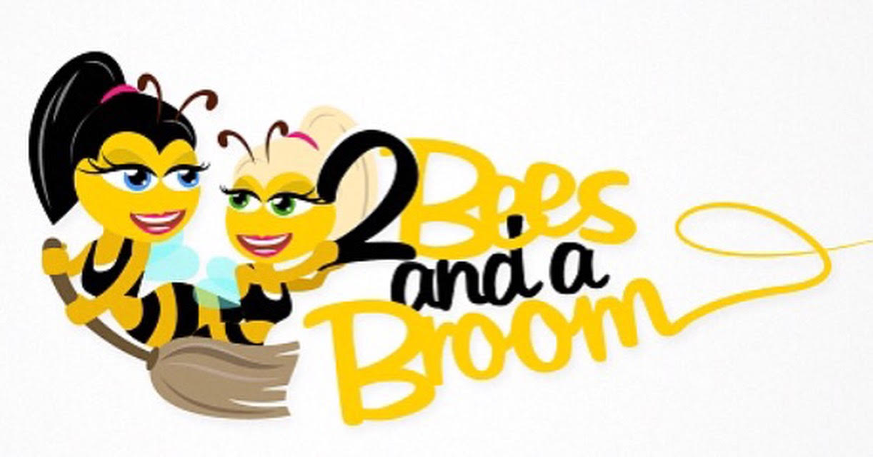2 Bees And A Broom logo