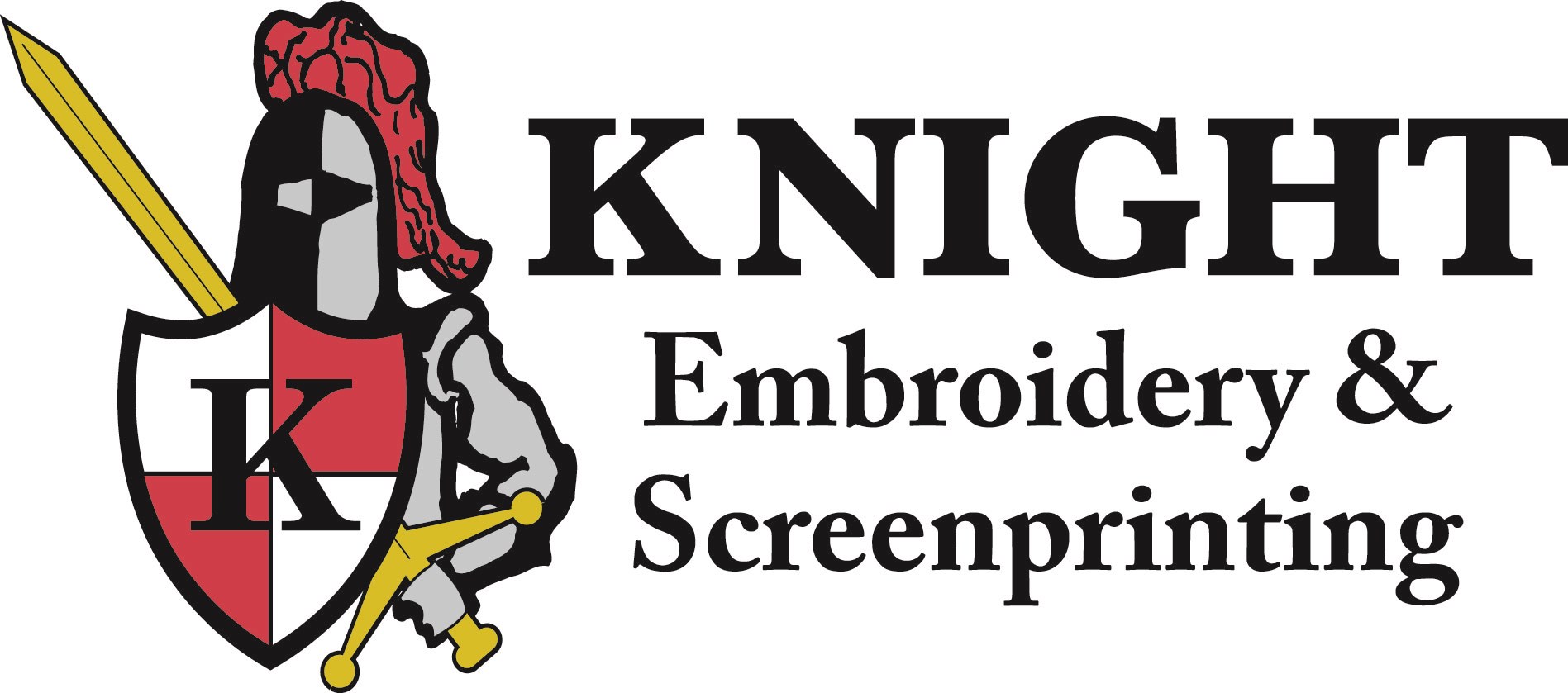 KNIGHT Embroidery & Screenprinting logo