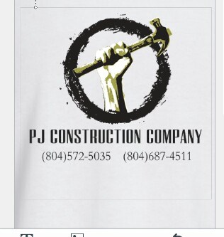 P J Construction Company logo