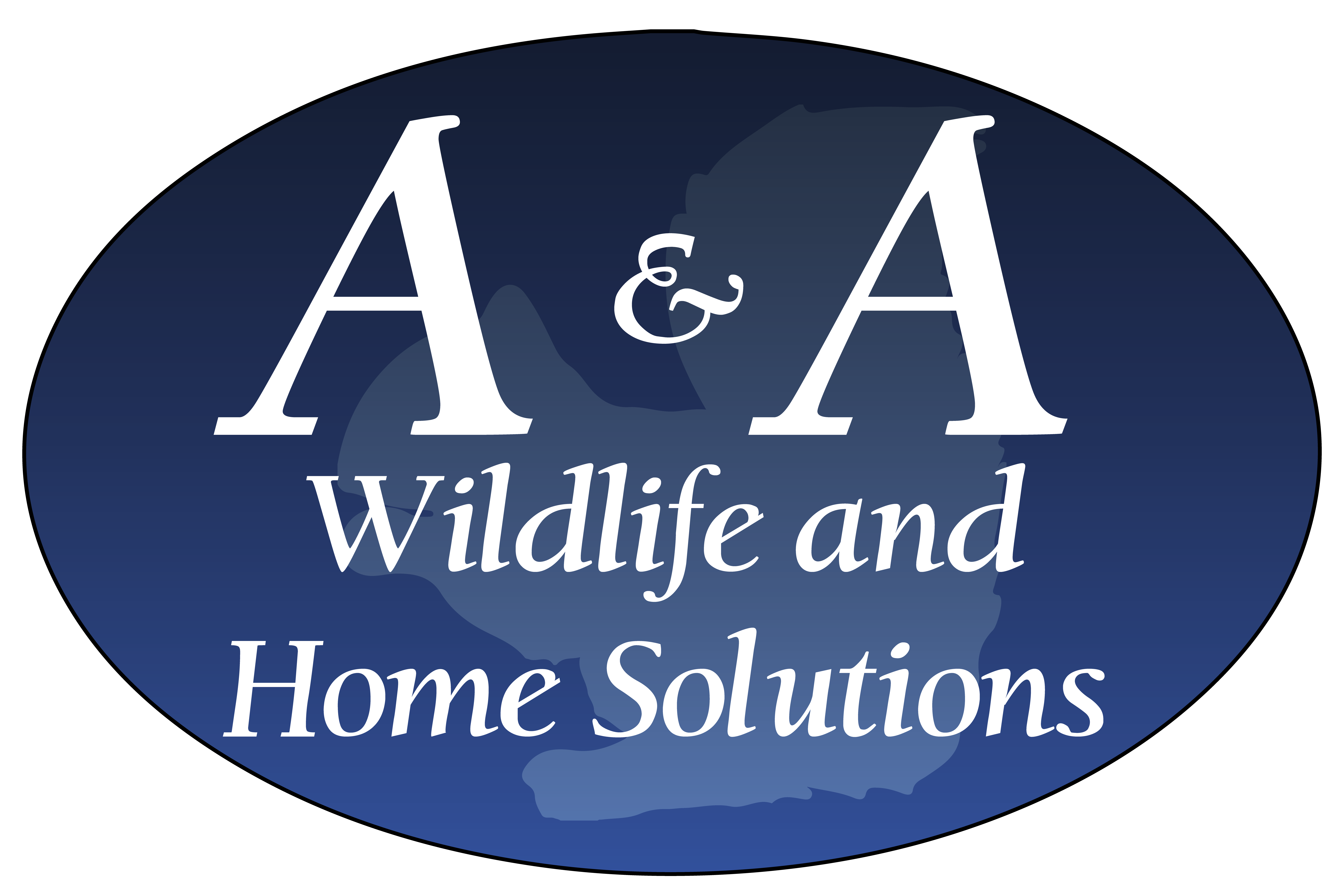 Logo for A & A Wildlife and Home Solutions LLC