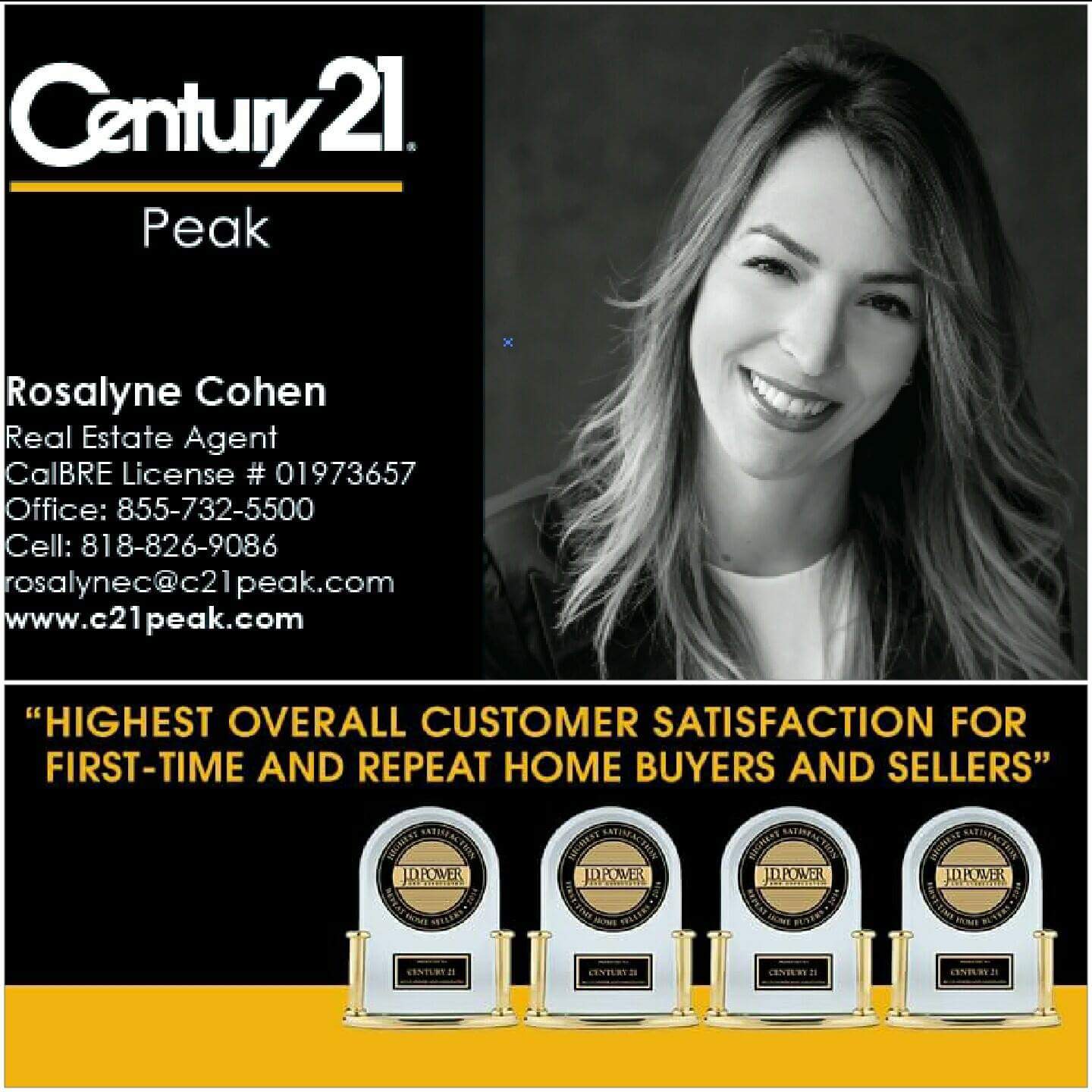 Logo for Century 21-Rosalyne Cohen