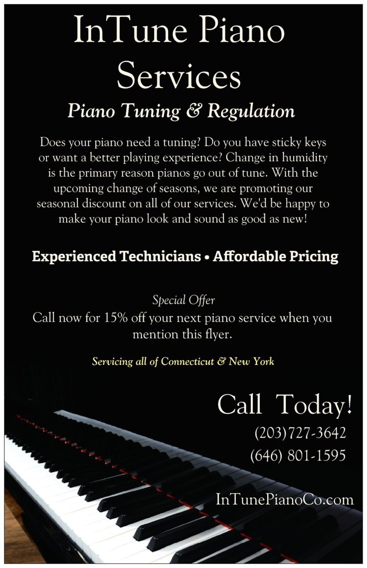 Logo for InTune Piano Co.