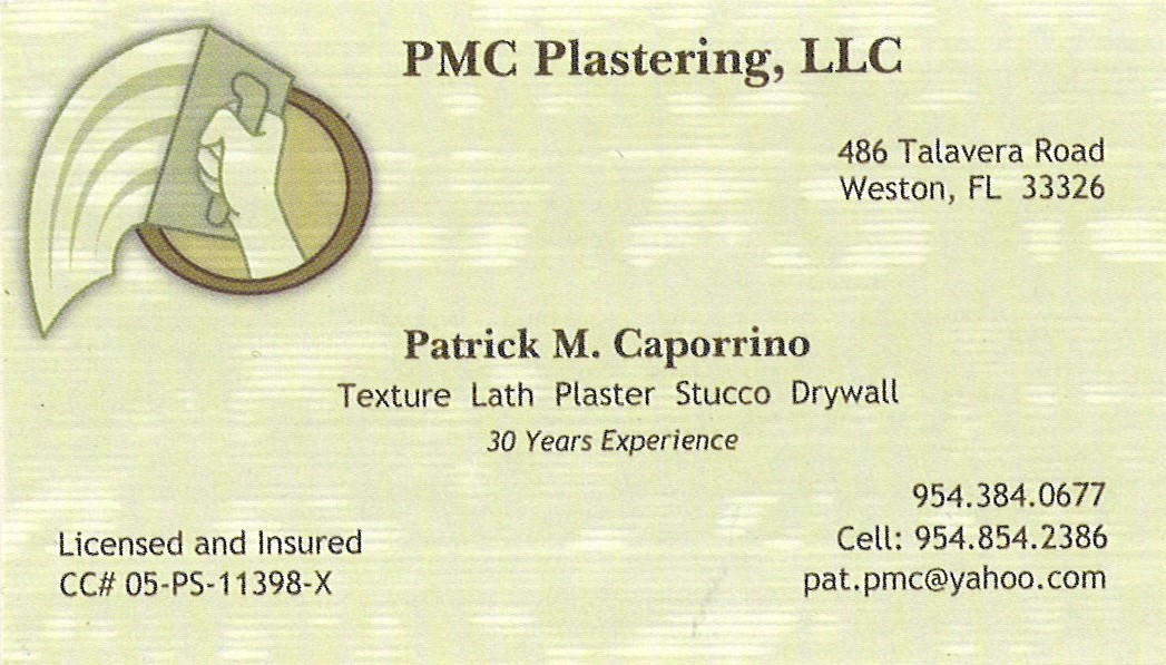 PMC Plastering LLC logo