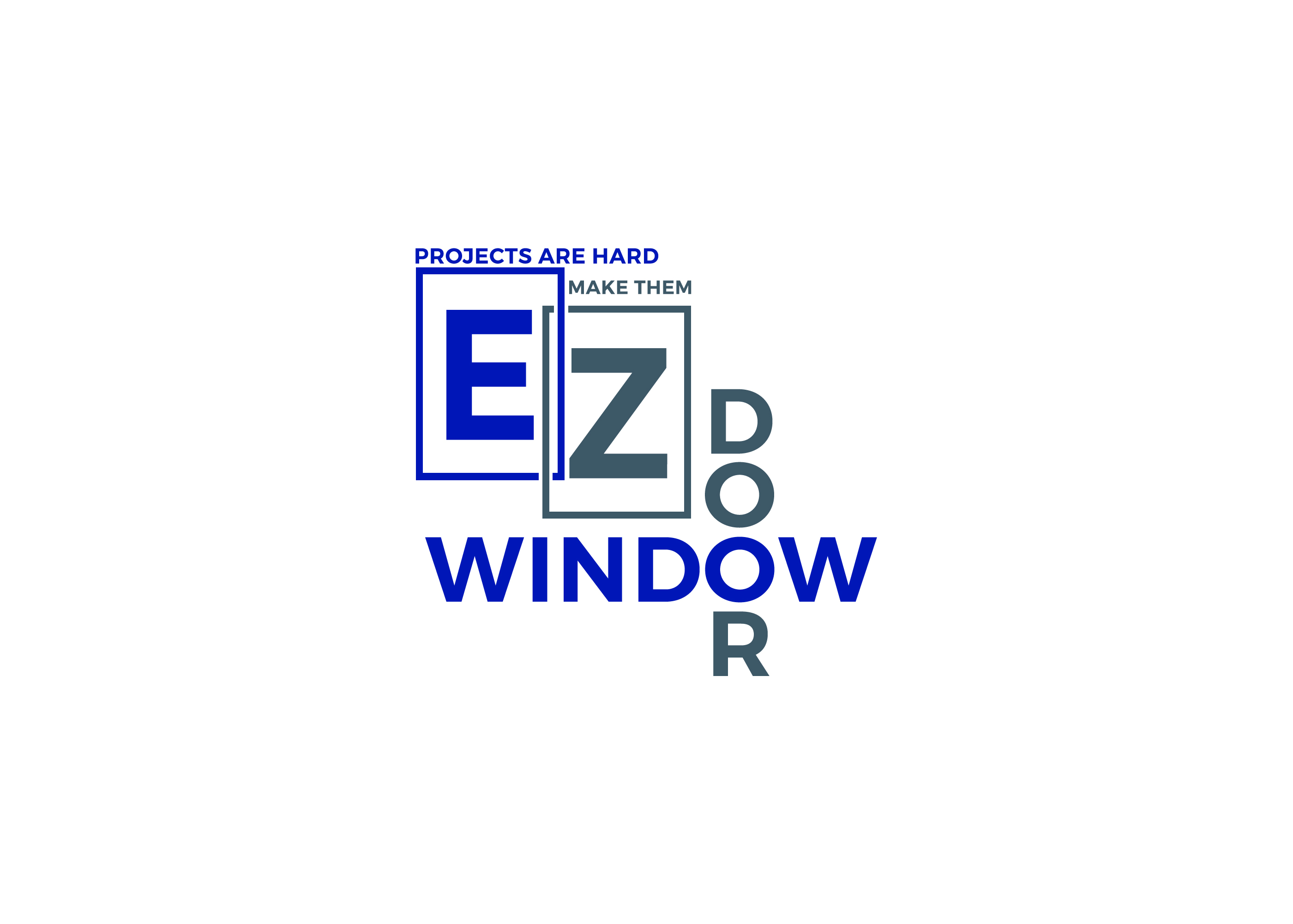 EZ Window and Door logo