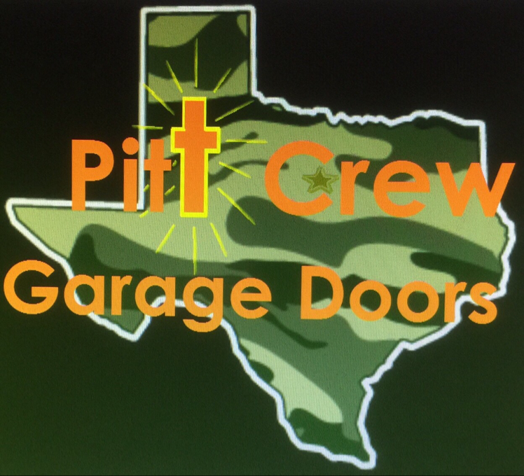Logo for Pitt Crew Garage Doors