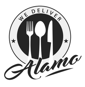 Logo for We Deliver Alamo