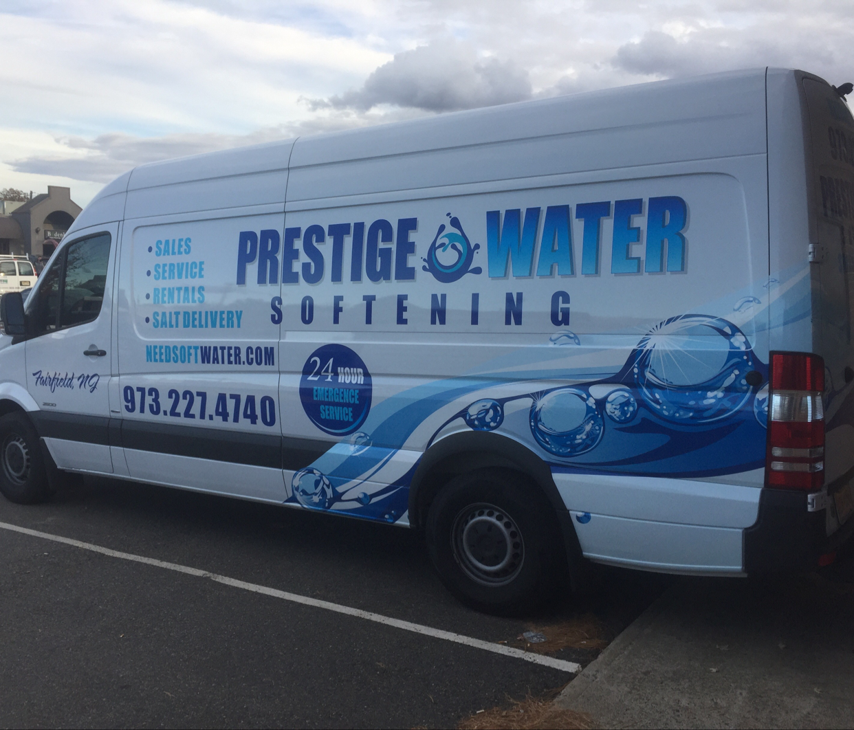 Logo for Prestige Water