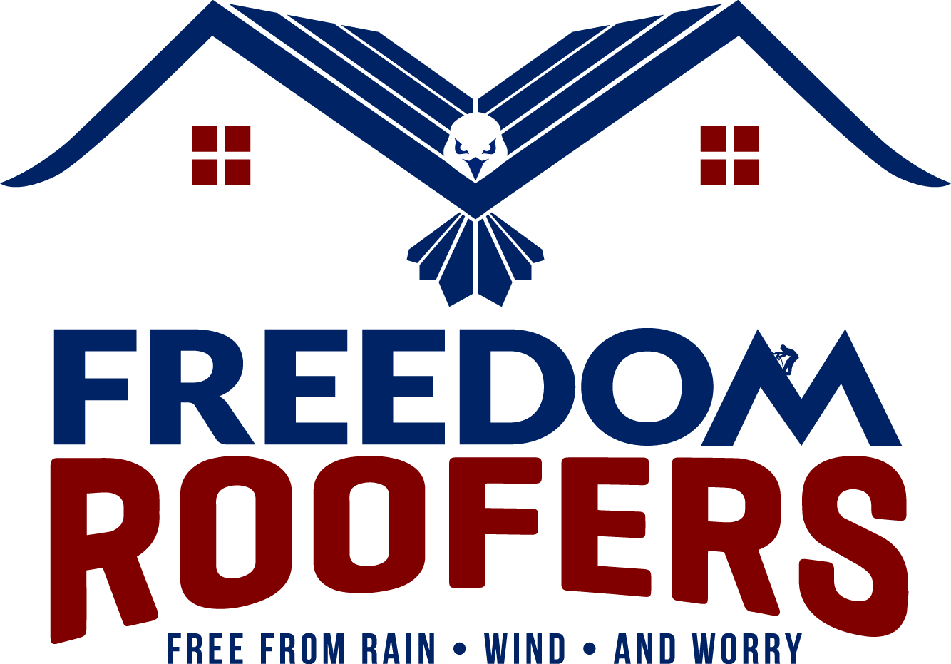 Freedom Roofers logo