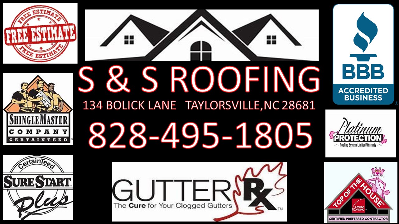 Logo for S&S Roofing
