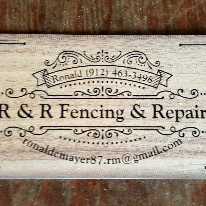 R&R Fencing & Repairs logo