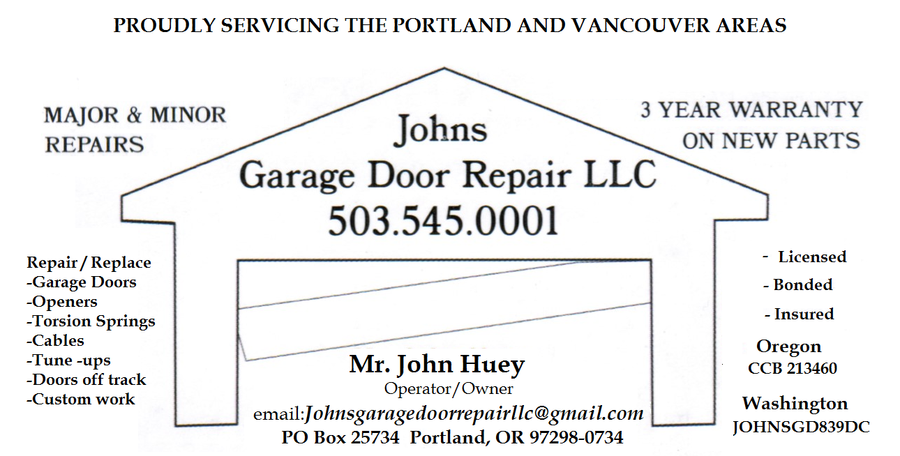 John's Garage Door Repair LLC logo