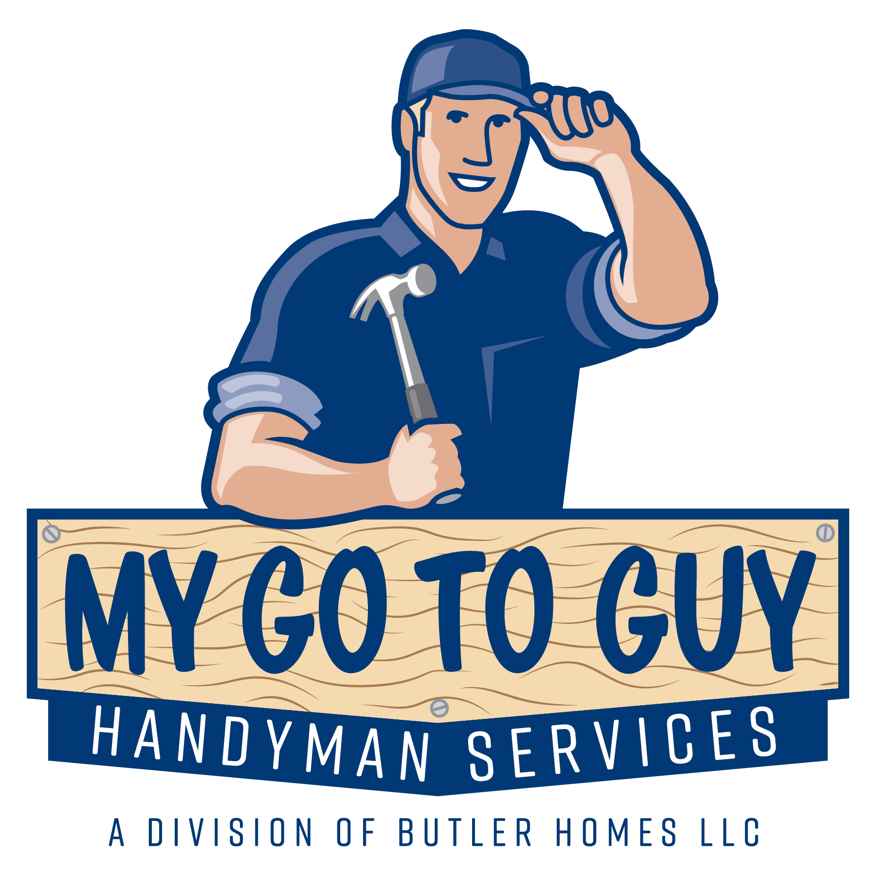 Logo for My Go To Guy Handyman Service