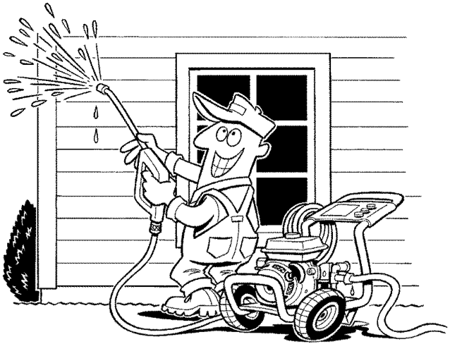 Greg's Pressure Washing logo