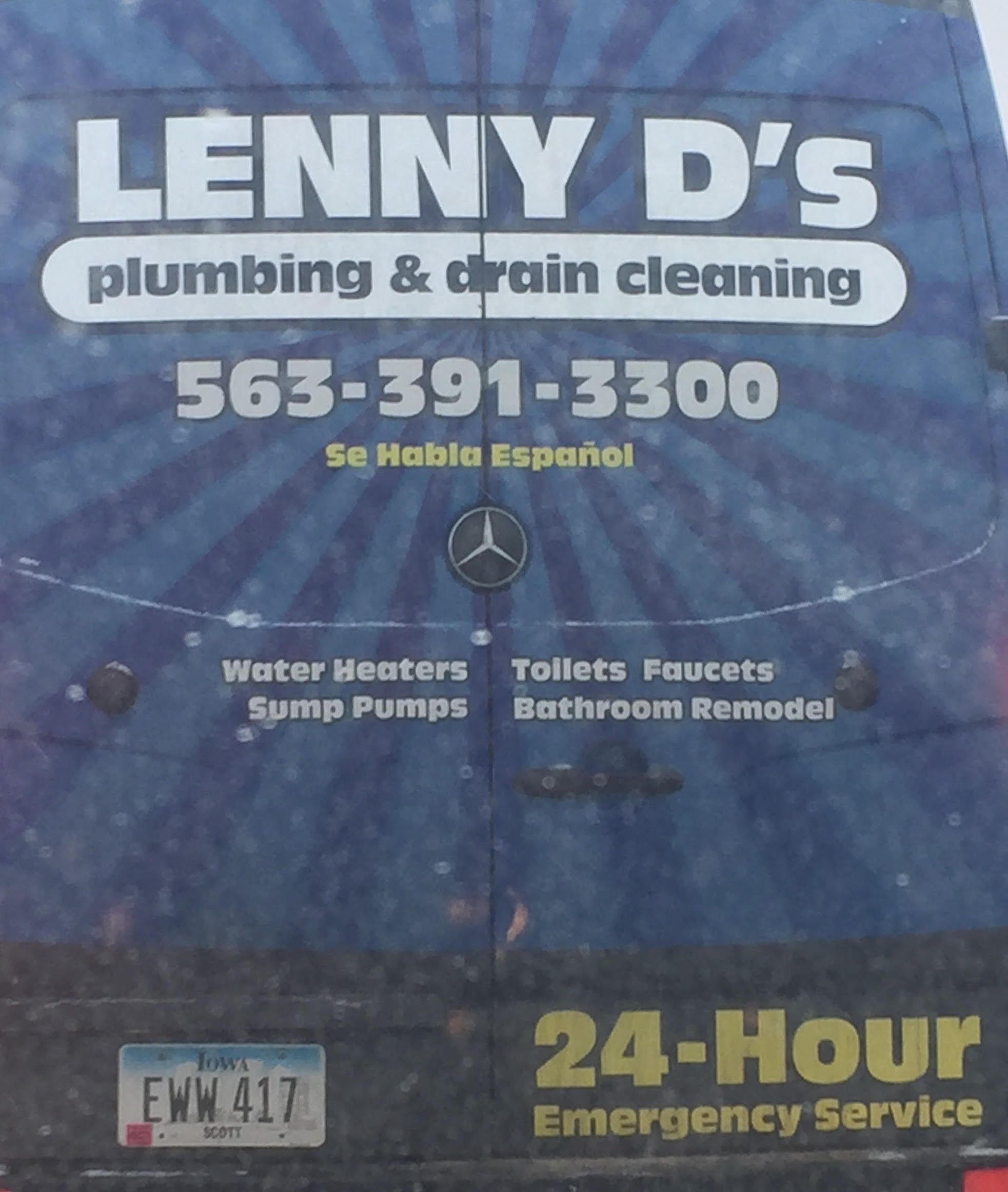 Lenny D's Plumbing logo