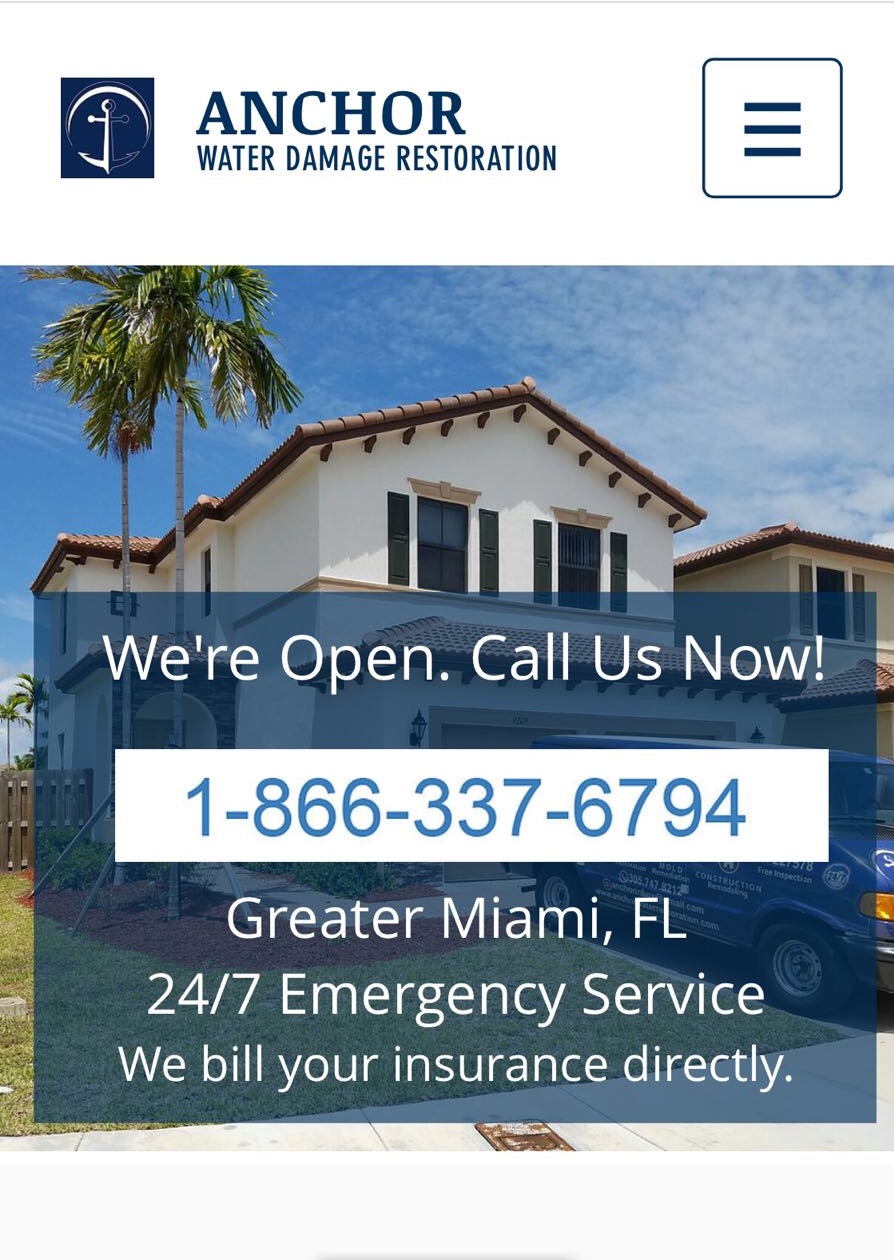 Logo for Anchor Water Damage Restoration