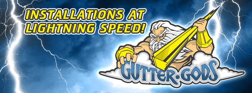 Gutter God Seamless Gutters logo