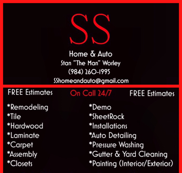 SS Auto Detailing & PowerWashing logo