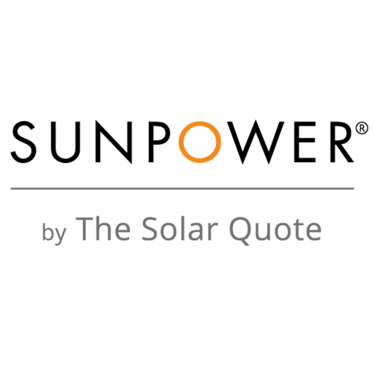 SunPower by The Solar Quote logo
