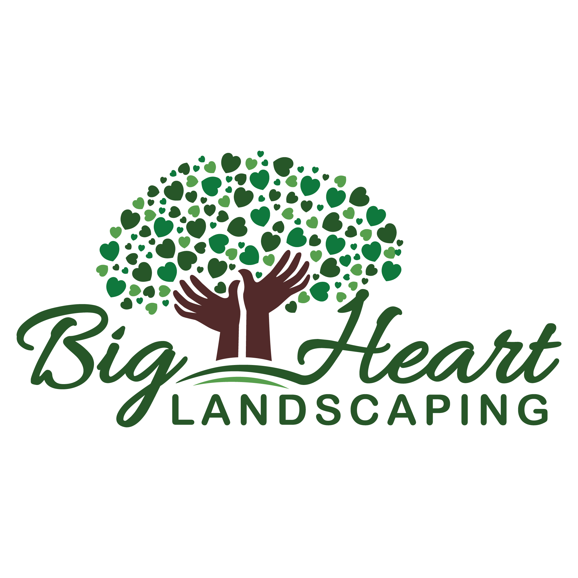 Logo for Big Heart Landscaping