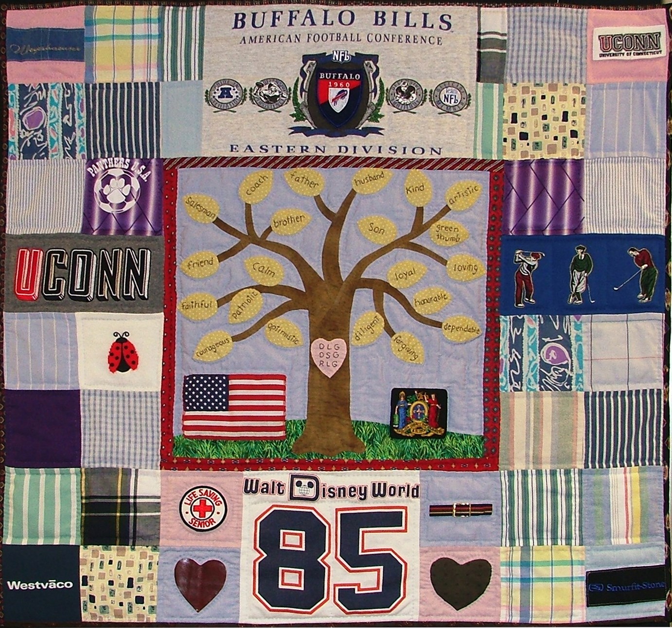 The Work of My Heart Quilts logo