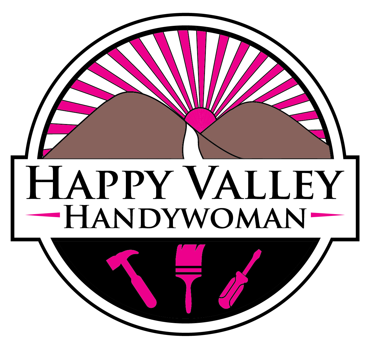 Happy Valley Handywoman logo