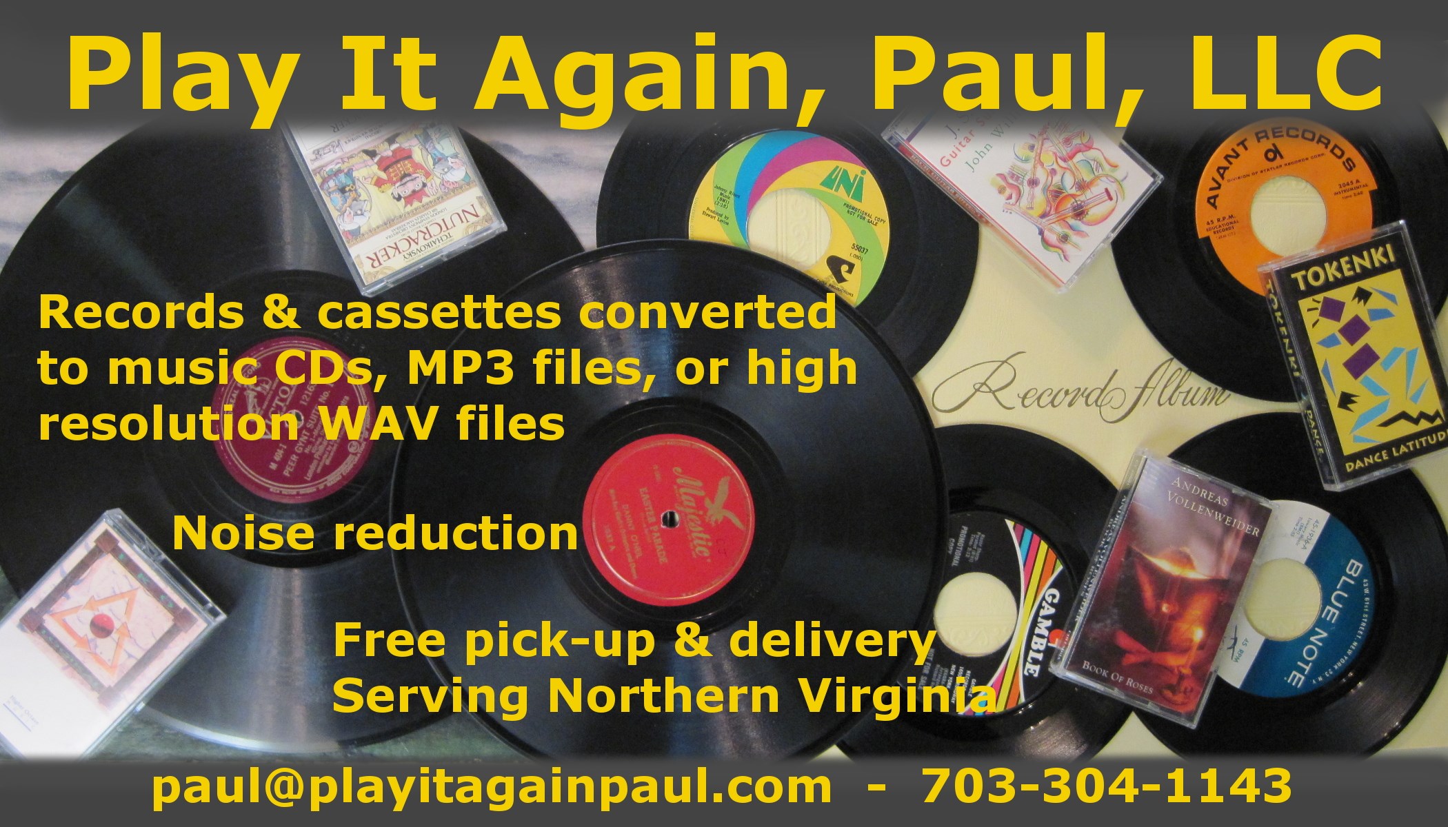 Play It Again, Paul, LLC logo
