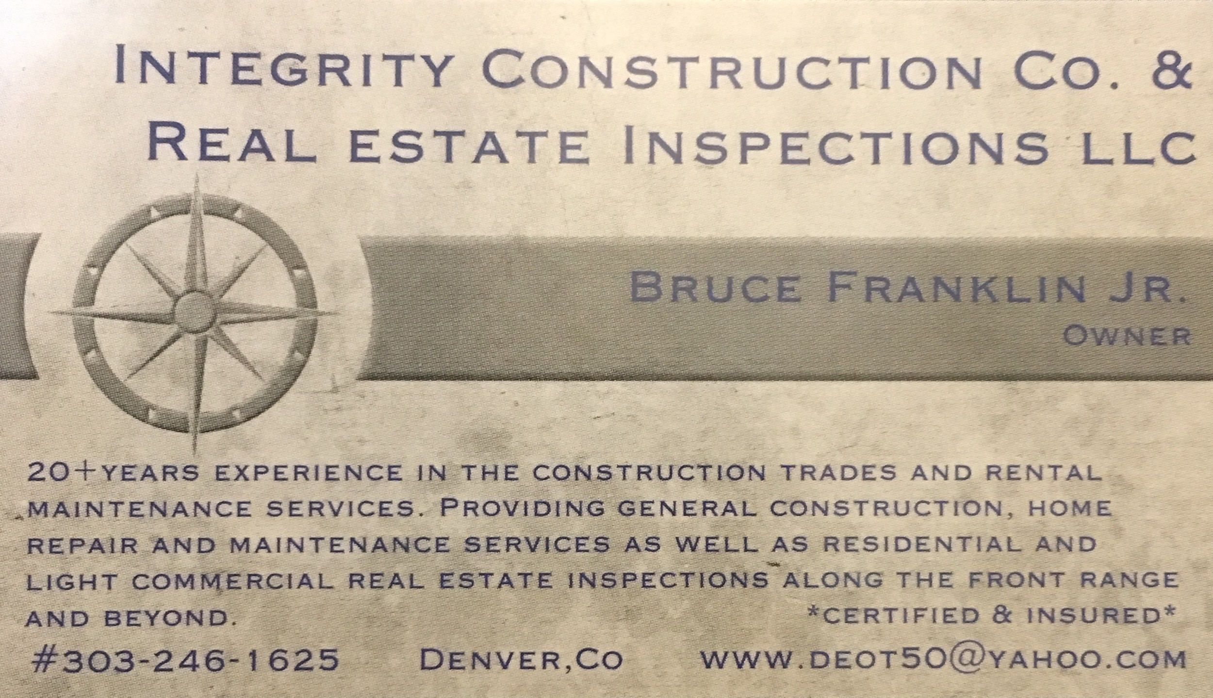 Integrity Construction Co LLC logo