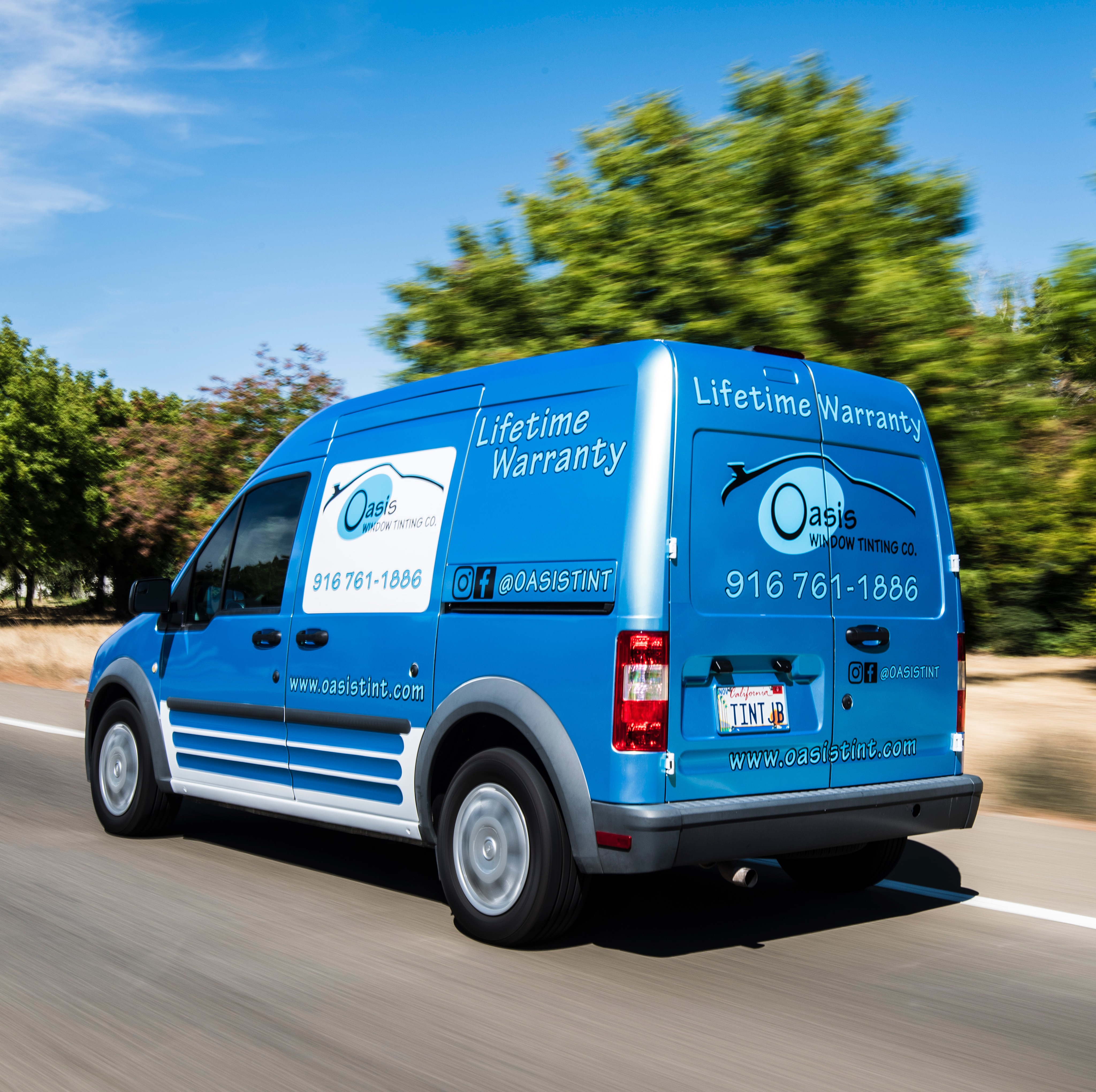 Oasis Window Tinting Co. logo