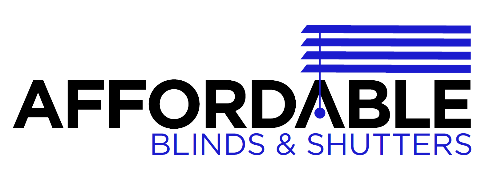 Logo for AFFORDABLE BLINDS & SHUTTERS