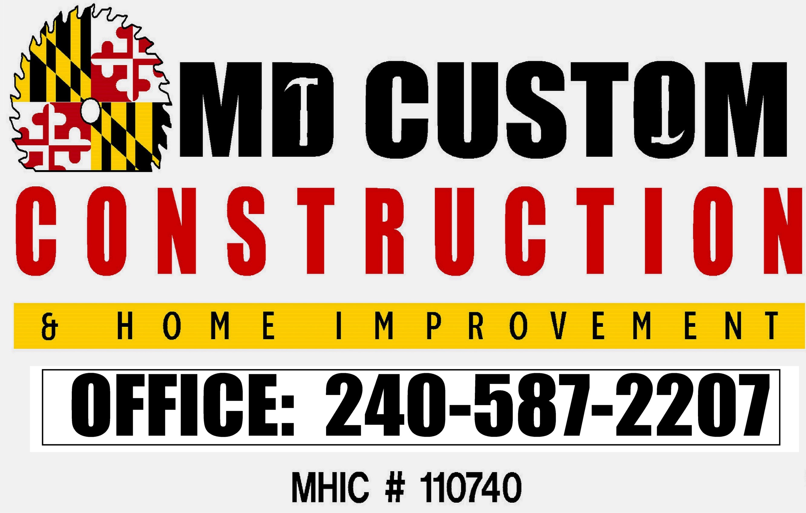 Logo for Md custom construction