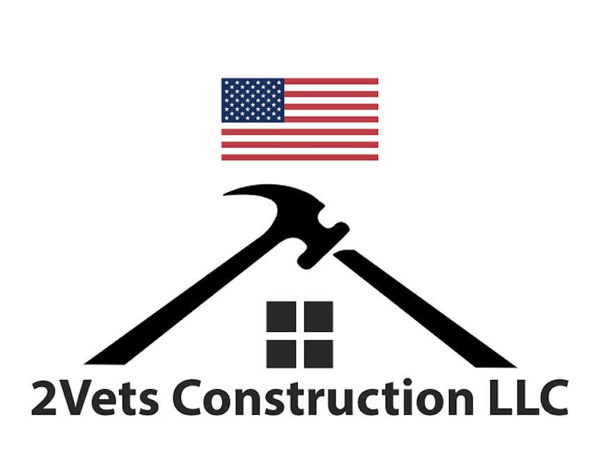 Logo for 2Vet's Construction