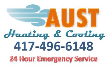 Logo for Aust Heating & Cooling, LLC