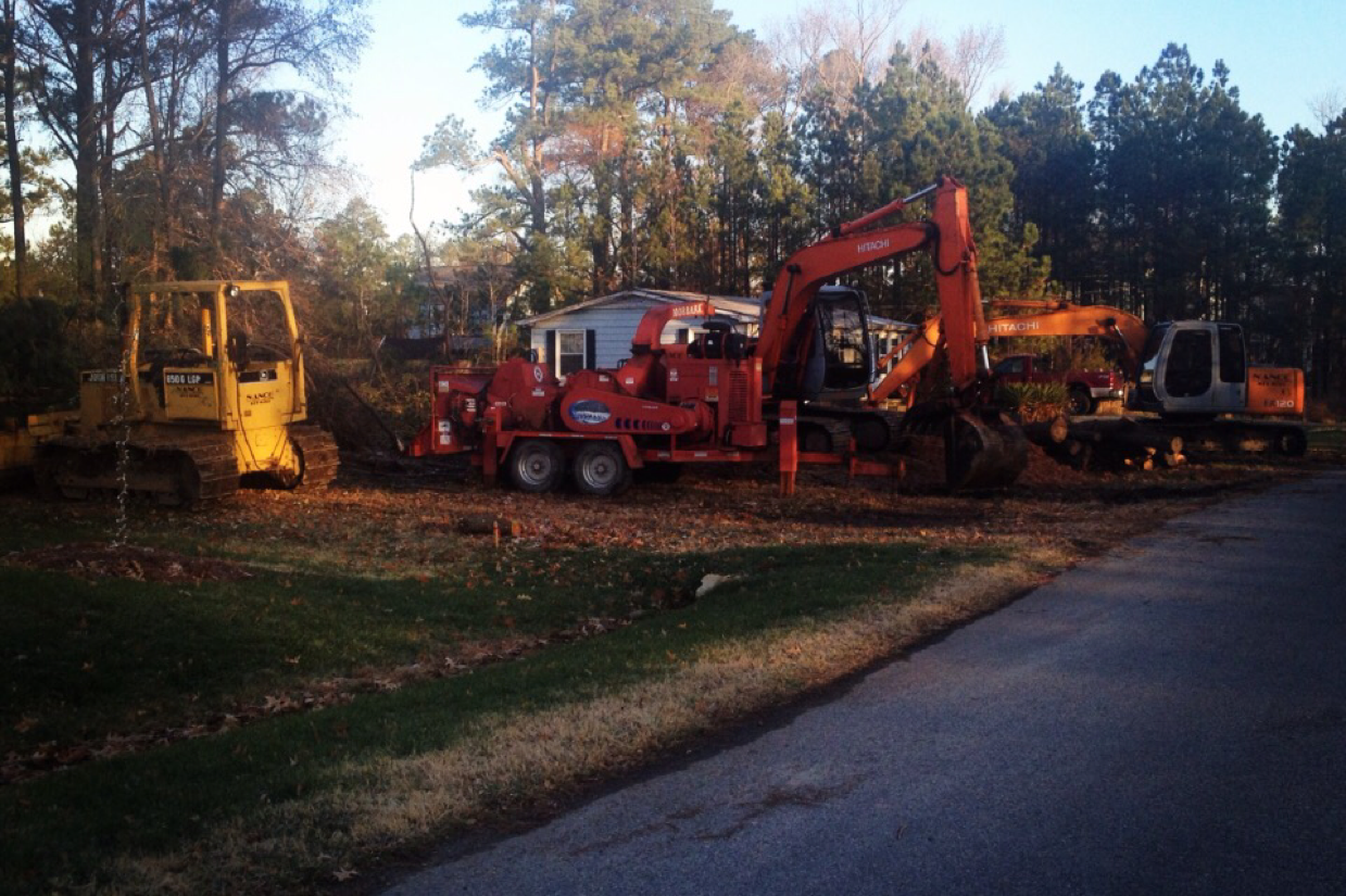Nance Clearing & Grading logo