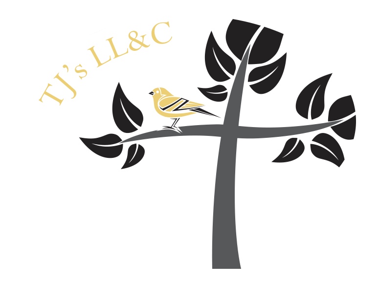 Logo for TJ's Lawn, Landscape, and Cleanup