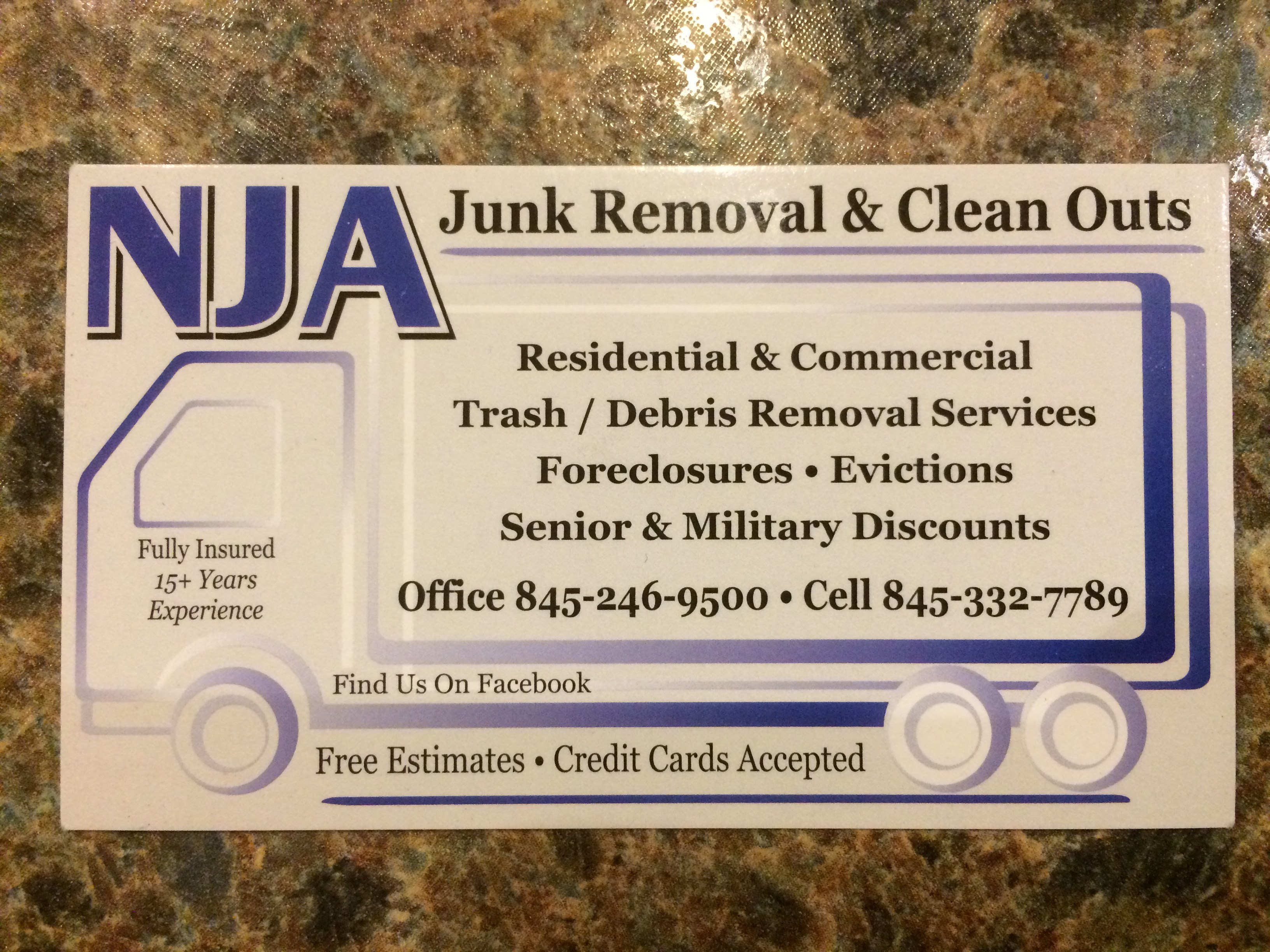 NJA Junk Removal & Clean Outs logo