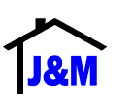 J&M Guttering logo