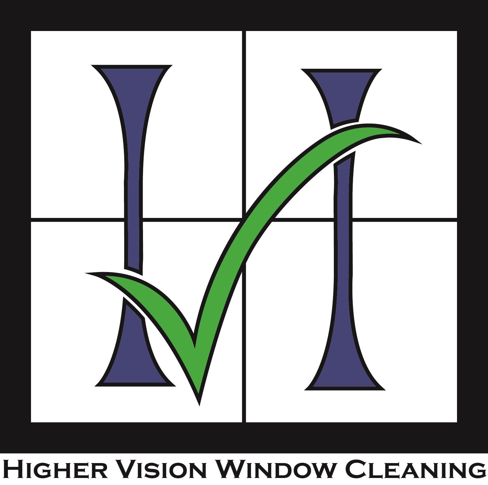 Logo for Higher Vision Window Cleaning
