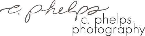 c. phelps photography logo