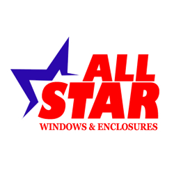 All Star Windows and Enclosures logo