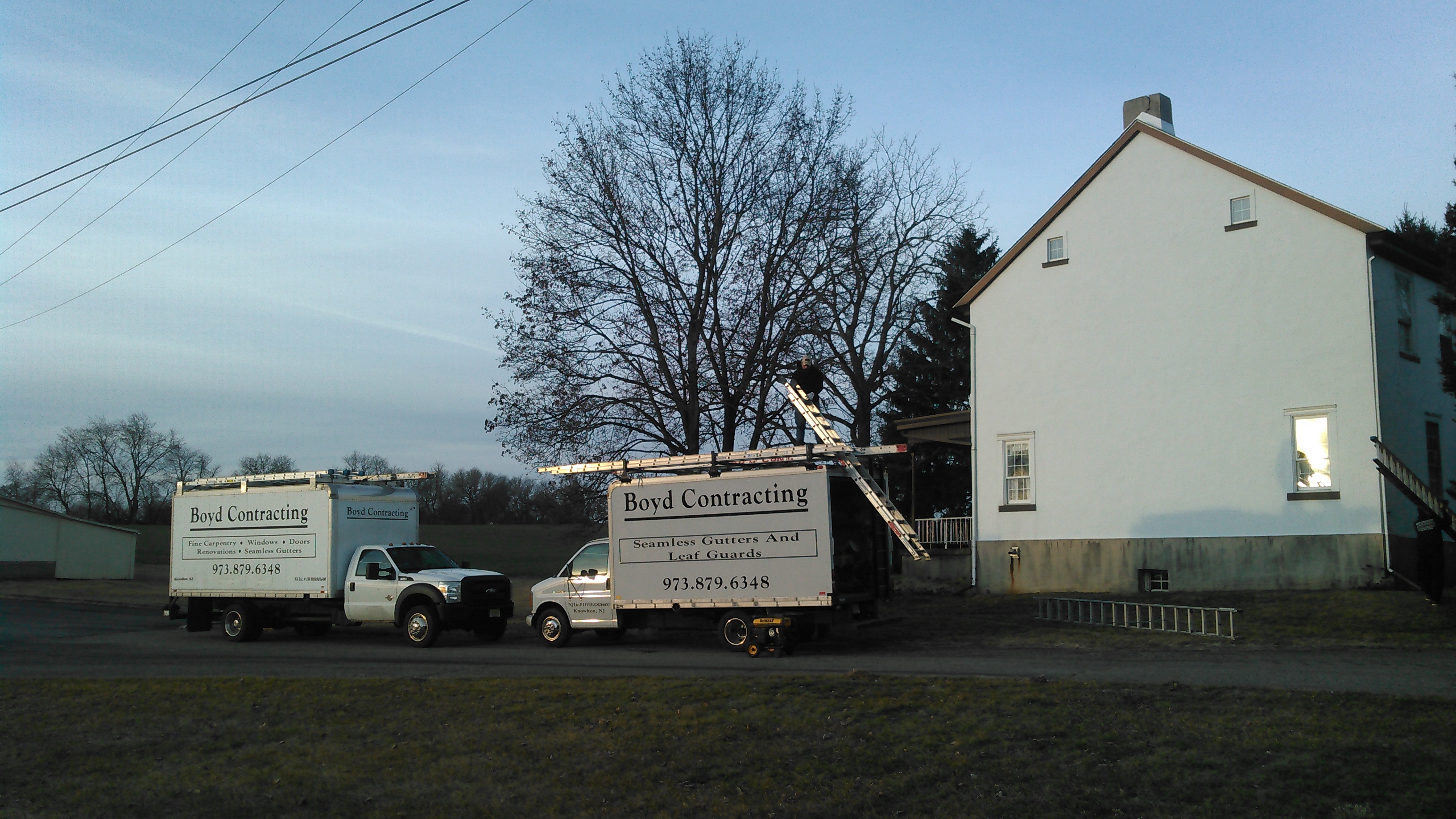 Logo for Boyd contracting