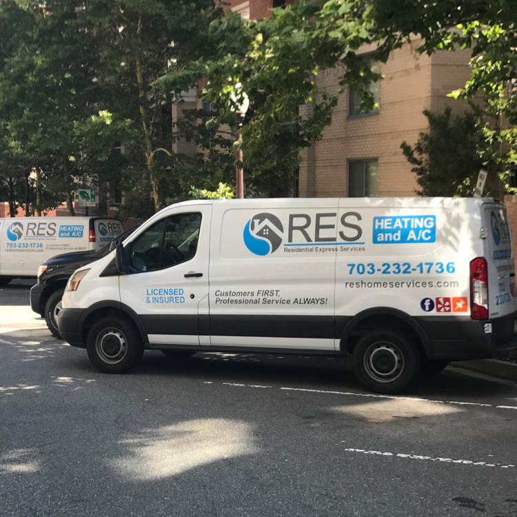 RES Heating & A/C logo