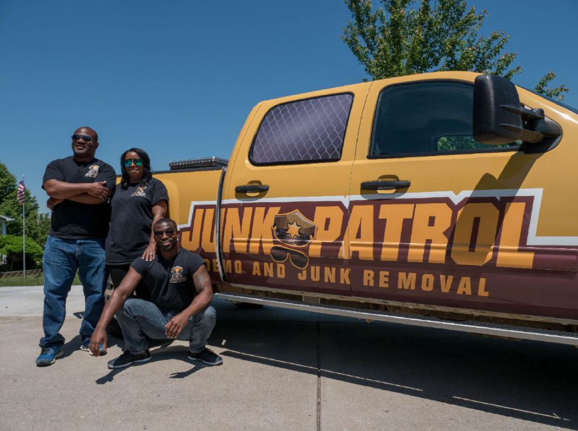 Junk Patrol Demo and Junk Removal logo