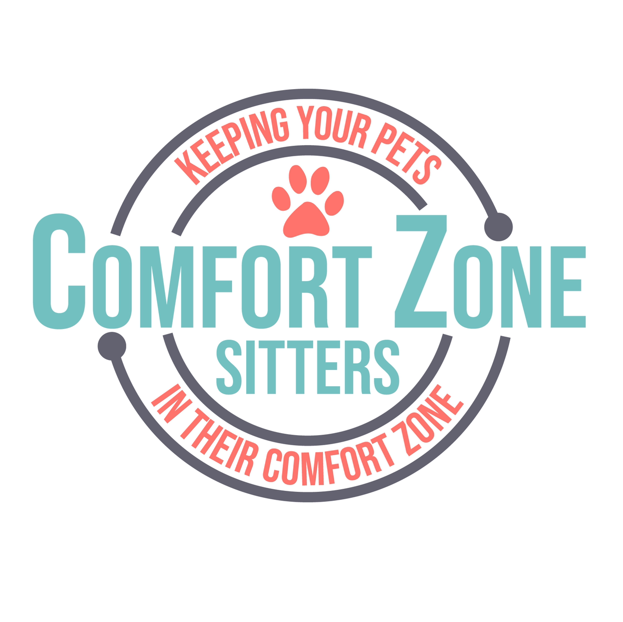 Logo for Comfort Zone Sitters LLC