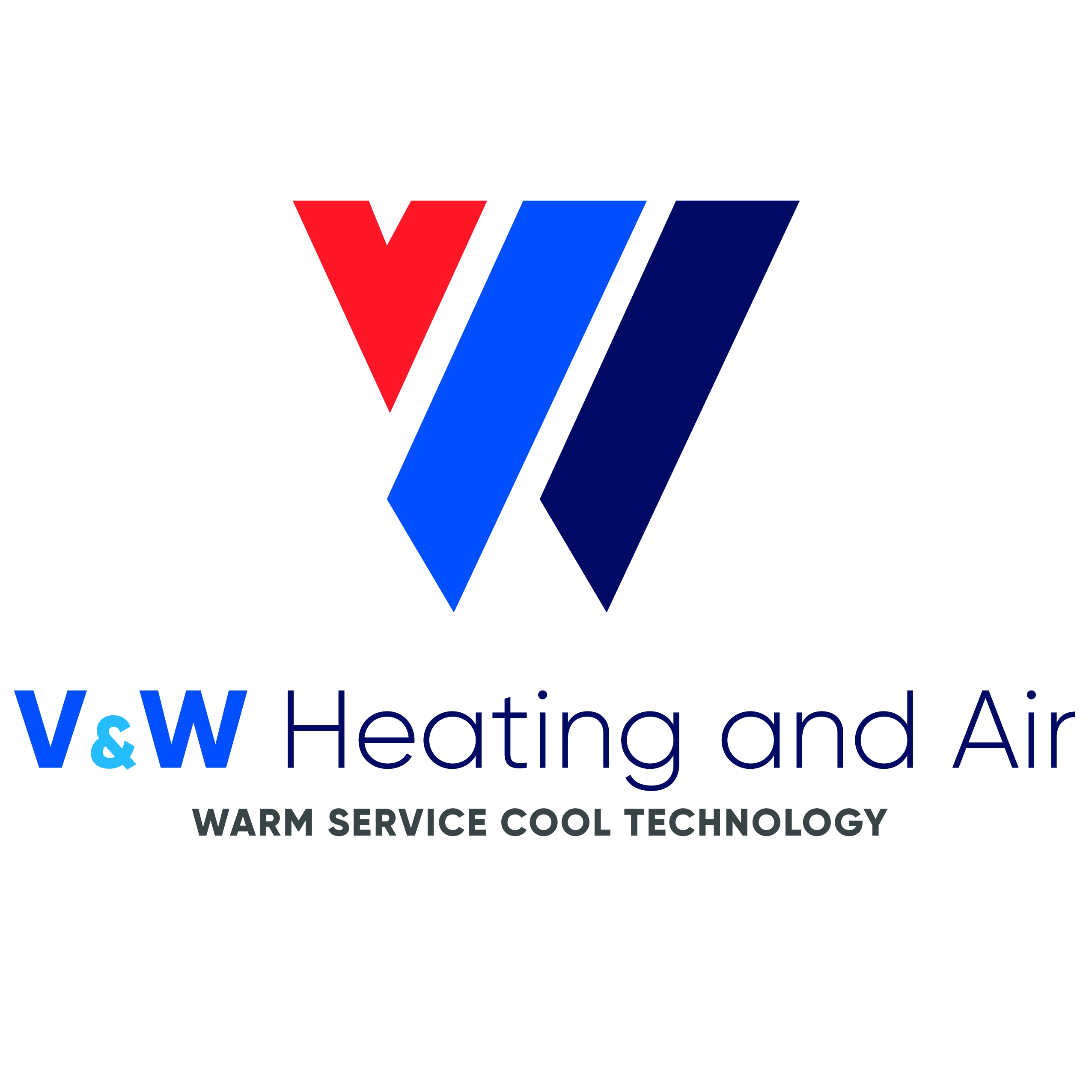 Logo for V&W Heating And Air Conditioning