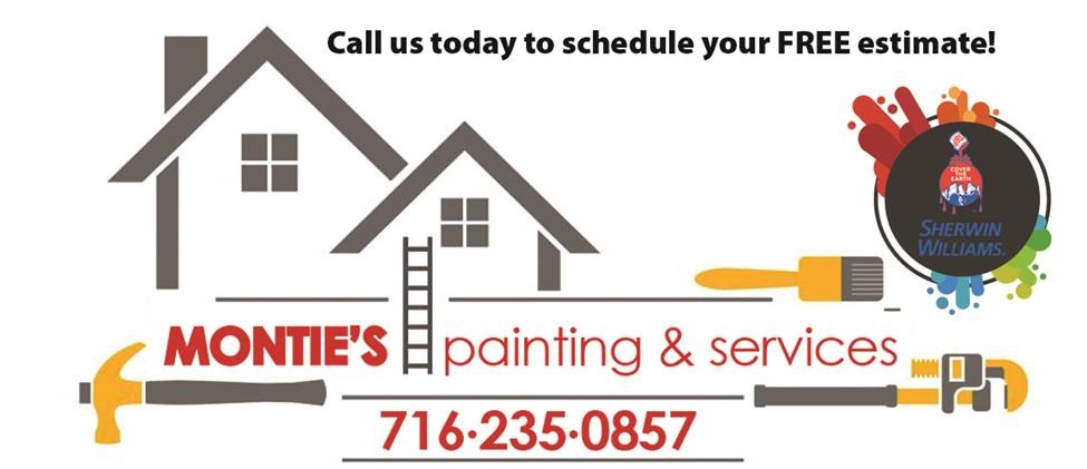 Montie's Painting and Services logo