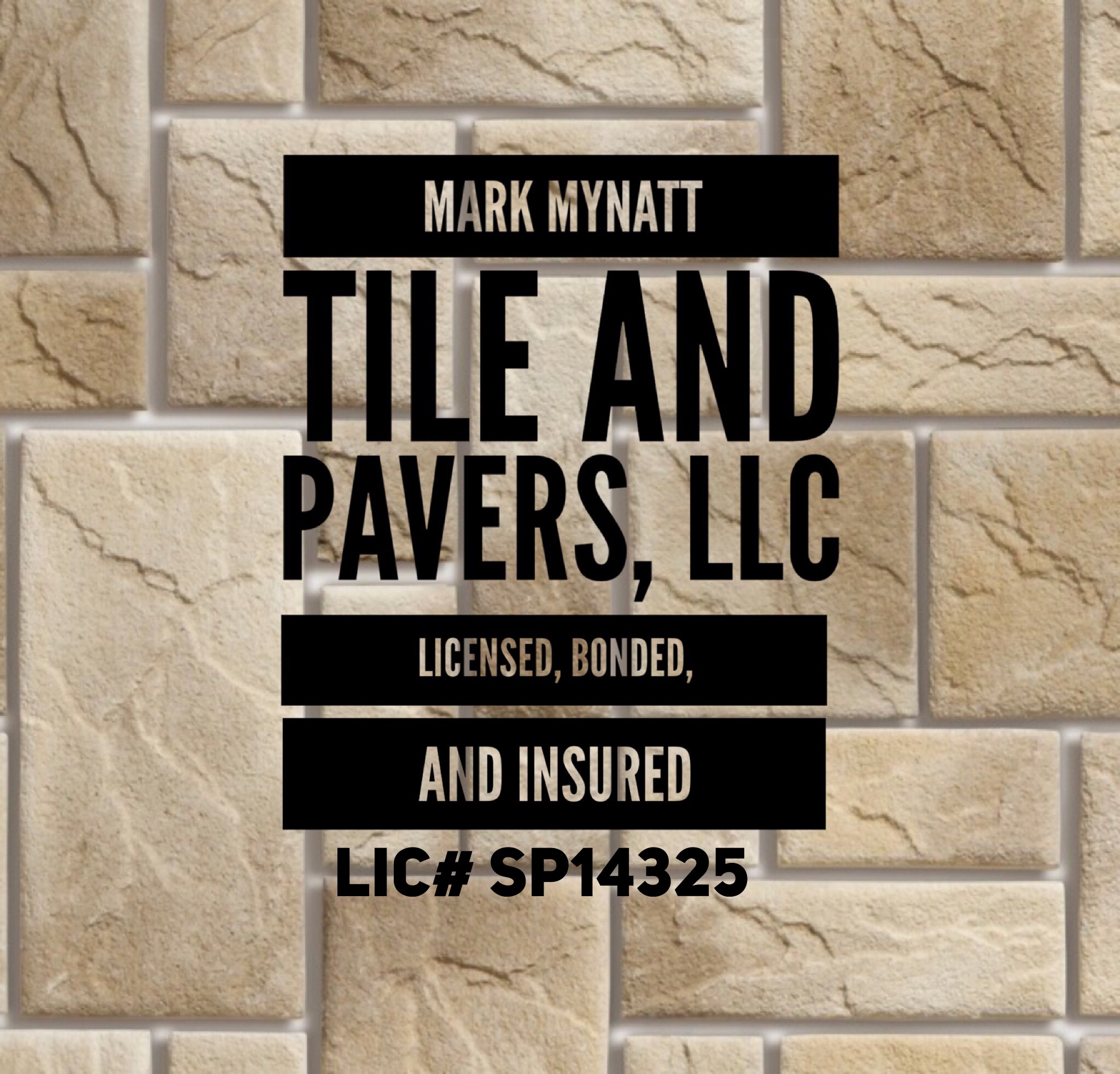 Logo for Mark Mynatt Tile and Pavers, LLC