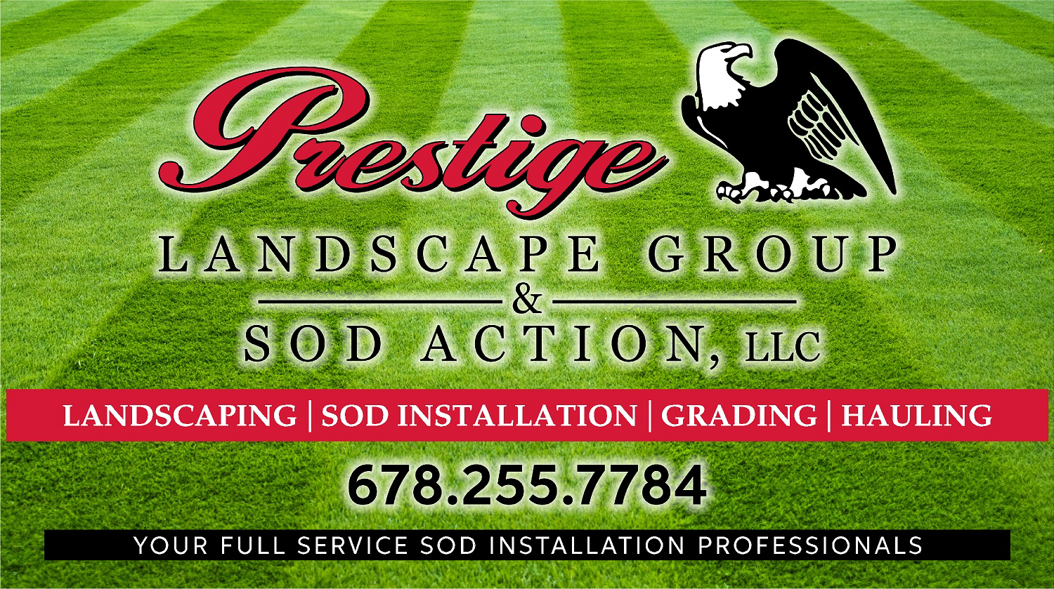 Logo for Prestige Landscape Group LLC.