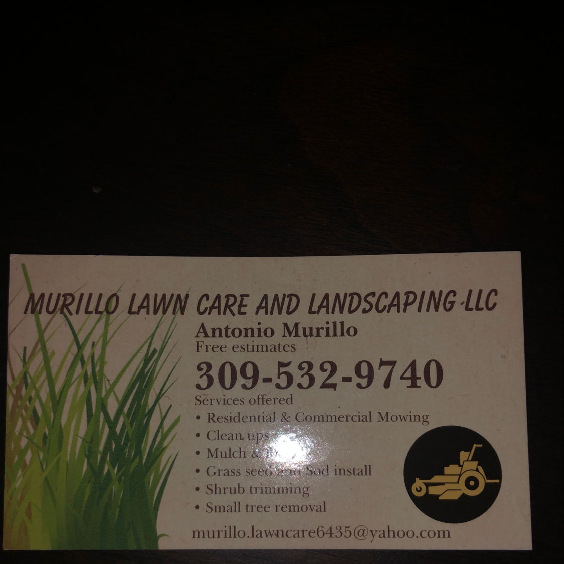 Murillo Lawn Care logo